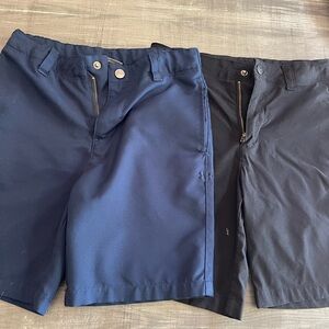 Under Armour boy’s Athletic Shorts in Navy and Black